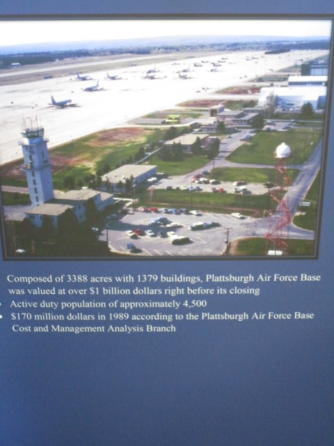 PAFB Museum plattsburg air base size at closing