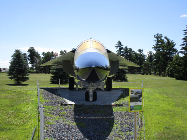 plattsburgh air force museum FB111 frt view
