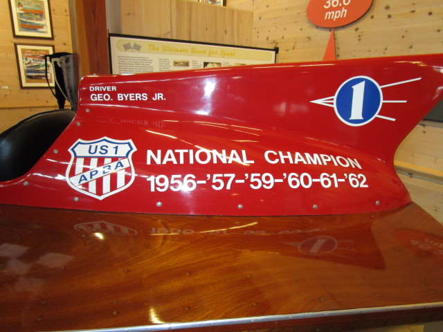 quest for speed chrysler queen national champion written on side in rear