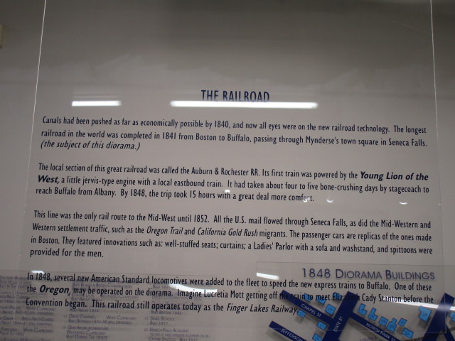 seneca falls the beginning 2nd poster railroad