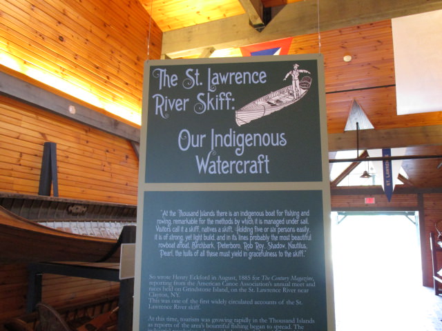 small craft building sign the st lawrence skif