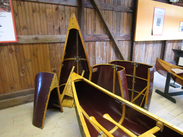 small craft building the take apart canoe actual pieces of