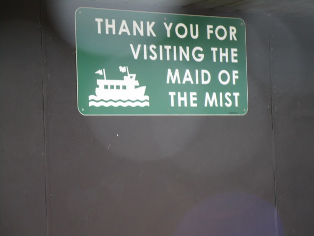 thank you for visiting maid of the mist great