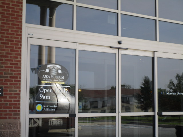 AACA sign front door