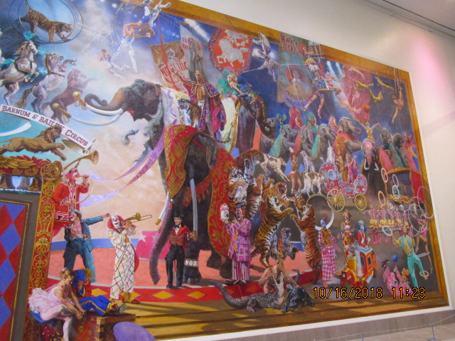 entrance mural right side