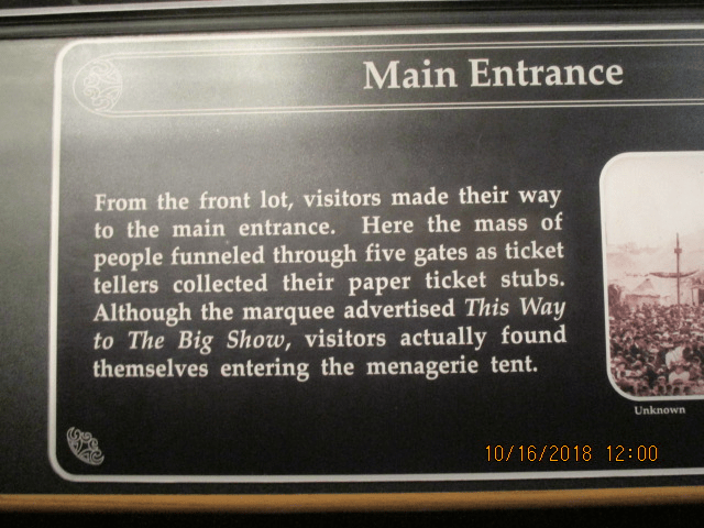 k. main entrance described