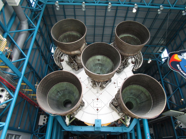 12a Apollo Saturn Theater Exhibit Thursters Saturn 5