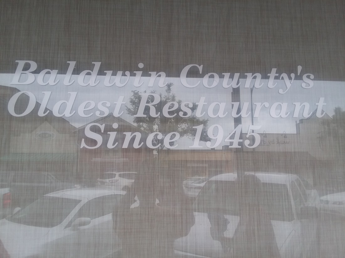 Our Restaurant front window